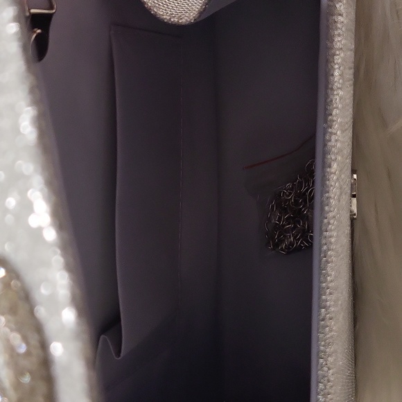 Silver evening bag - Picture 7 of 11